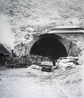 Сент-Готтардский тоннель: история строительства
